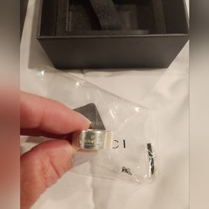 Gucci Sterling Silver Ring Size 7